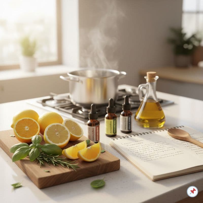 Ätherische Öle in der Küche: natürlich würzen, aromatisch genießen