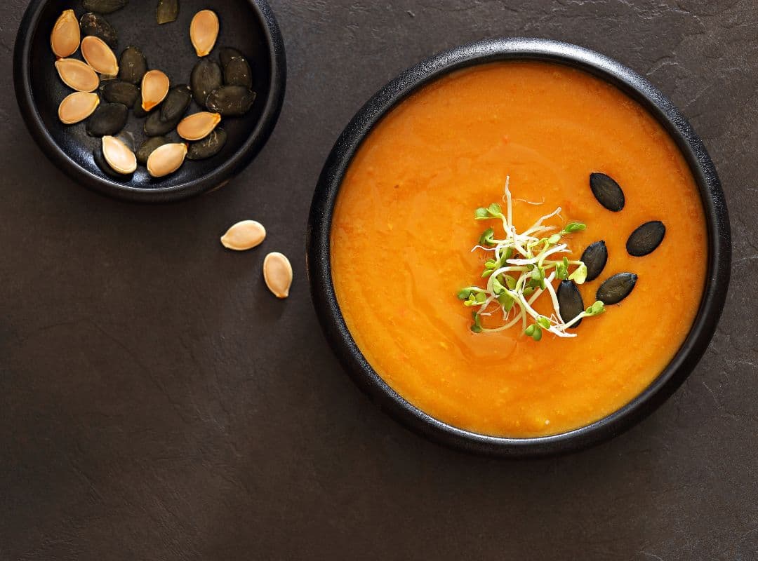 Cremige Kürbissuppe mit Ingwer: das beste Rezept für den Herbst