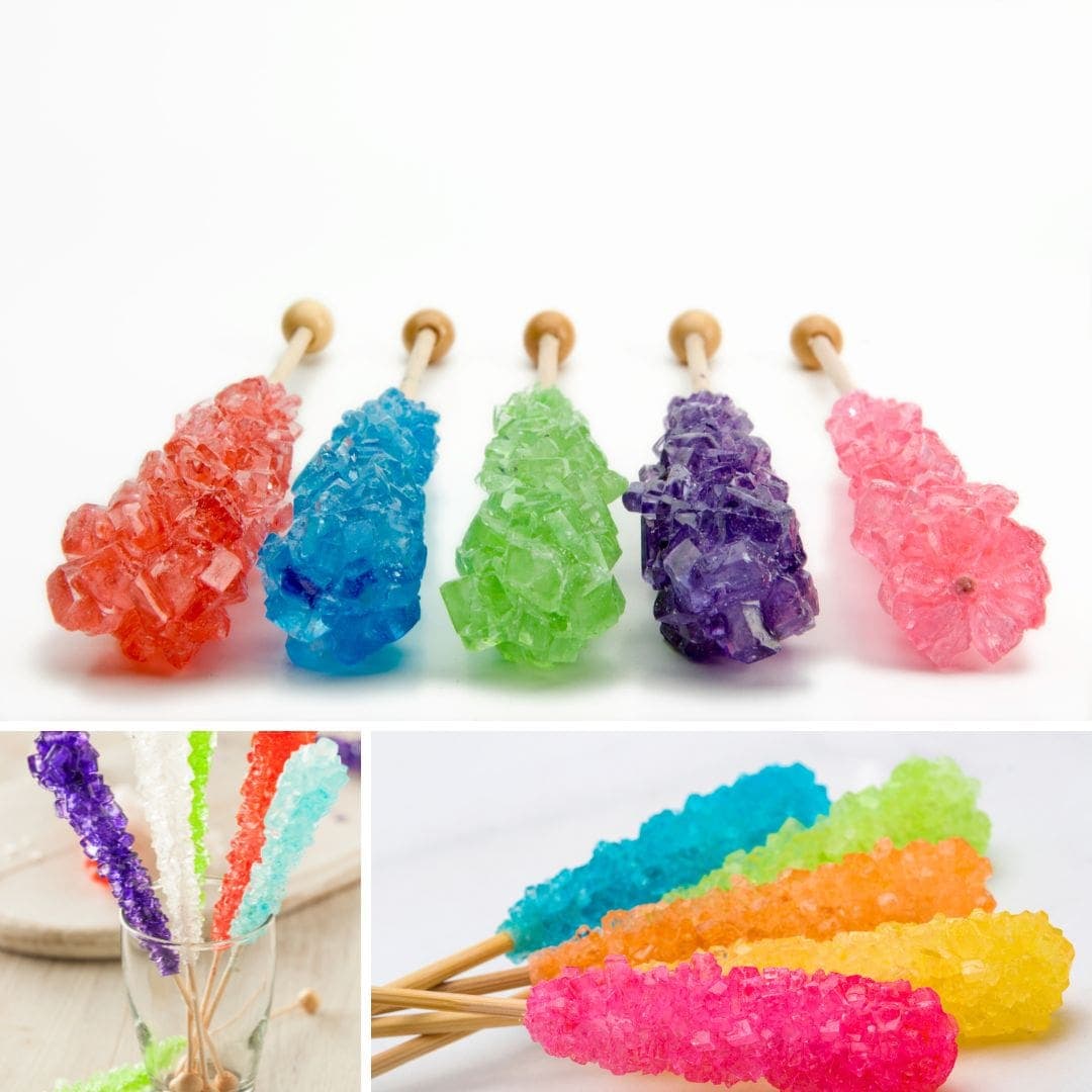 Krystall candy: Der bunte Kandiszucker